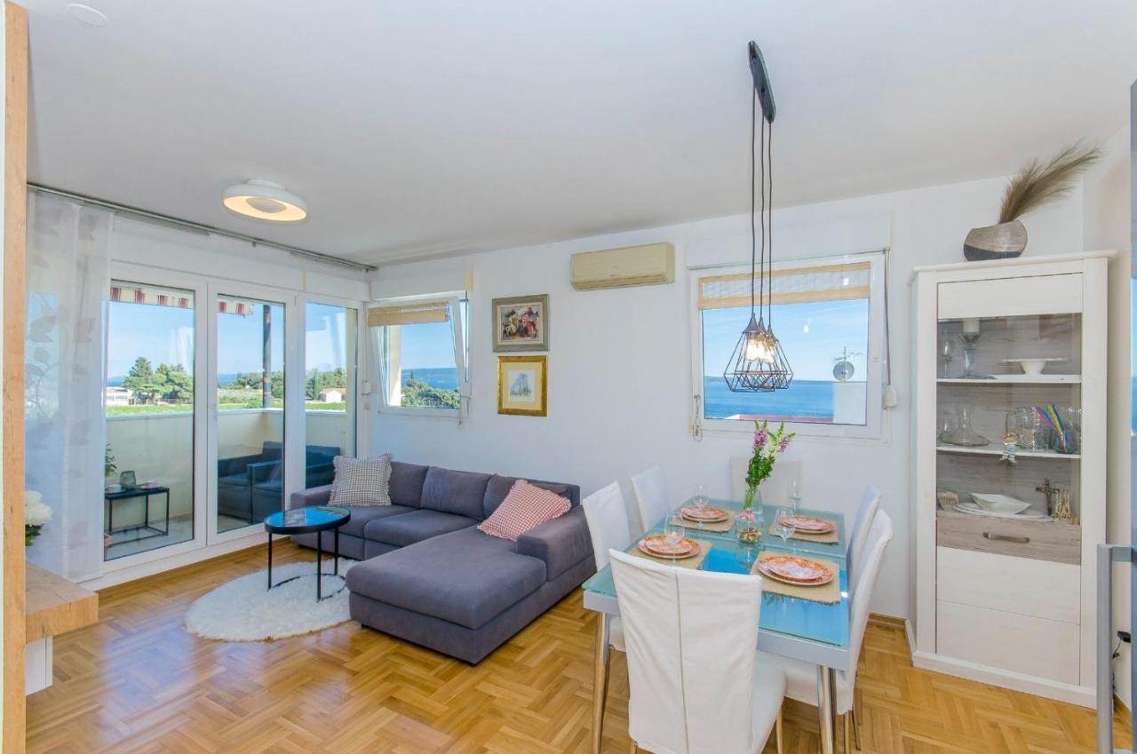 Modern Apartment With Sea View And Secure Garage 斯普利特 外观 照片